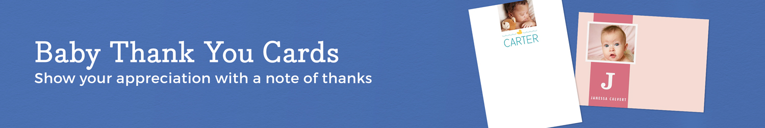 Baby Thank You Cards