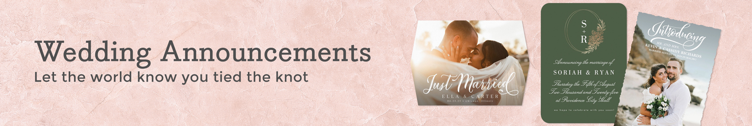 Wedding Announcements Wedding Announcements