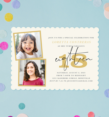 Adult Birthday Invitations