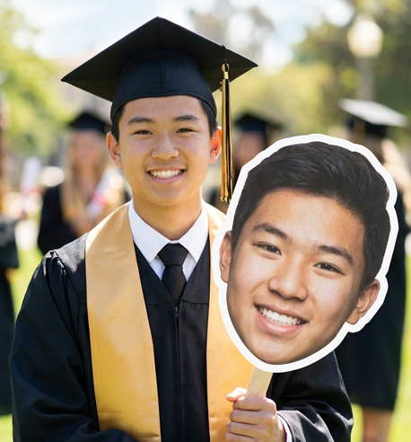 Custom Big Head Cutout